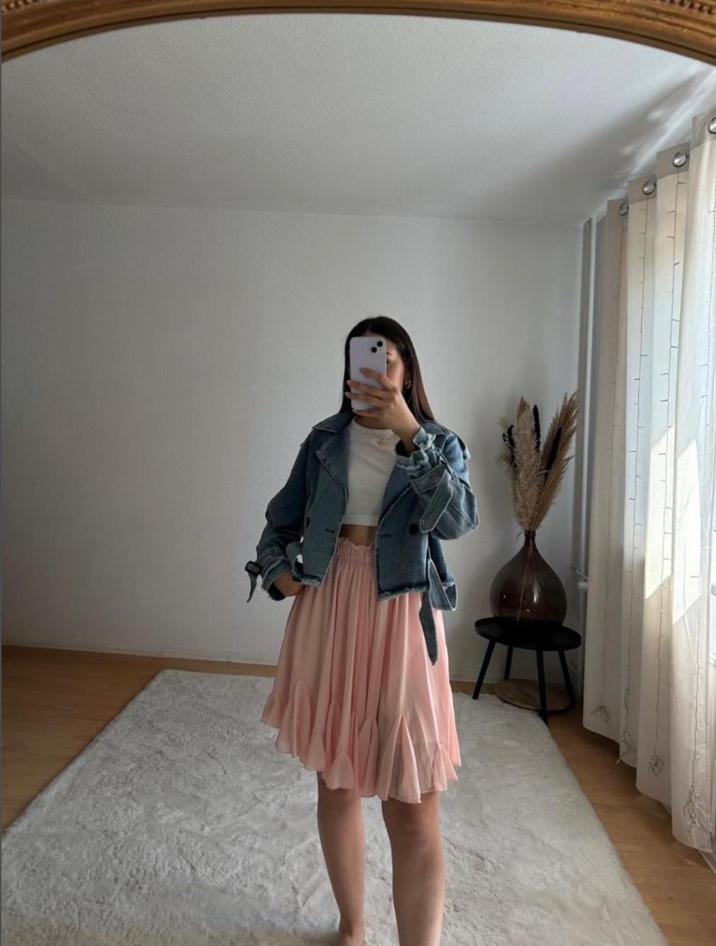 Denim-Trenchcoat Desty