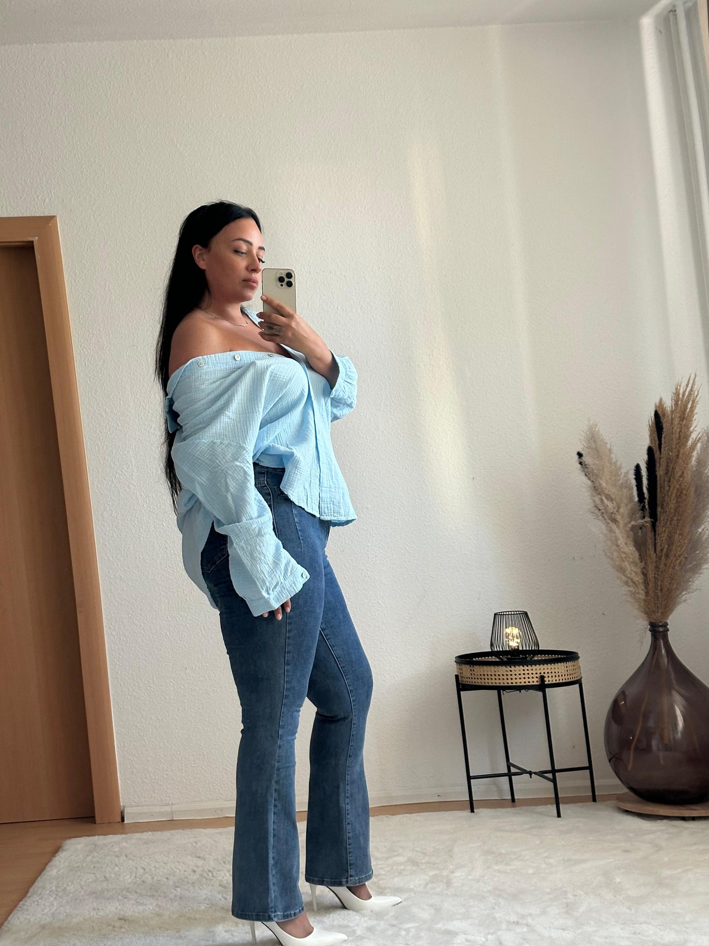 Flare-Fit-Jeans Tiana