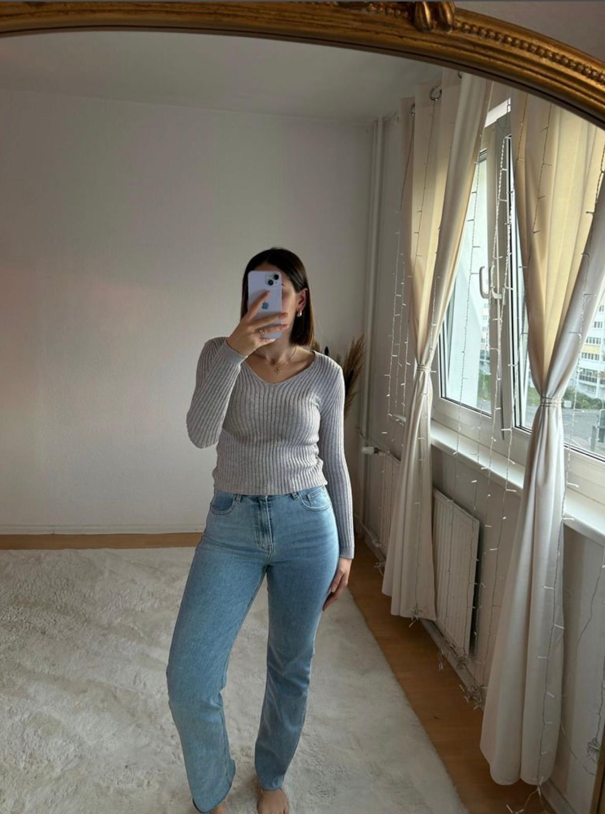 Langarm-Pullover Lily