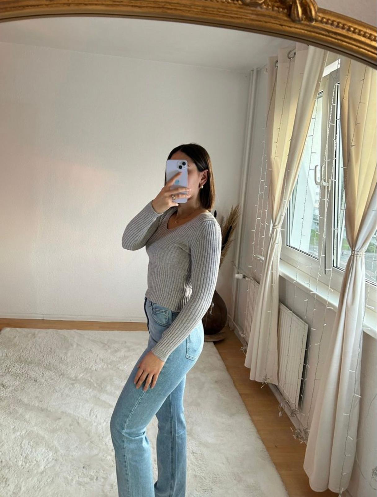 Langarm-Pullover Lily