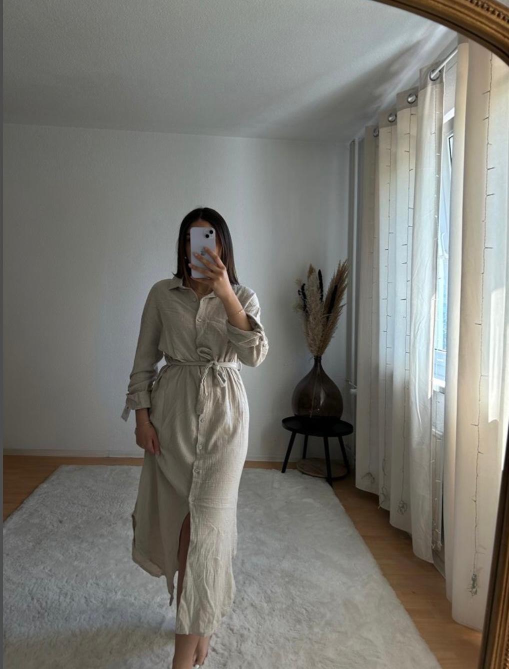 Musselin Kleid