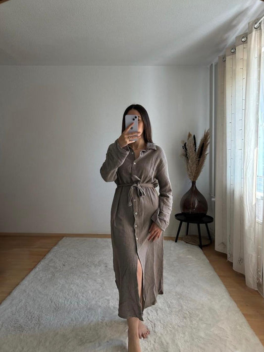 Musselin Kleid