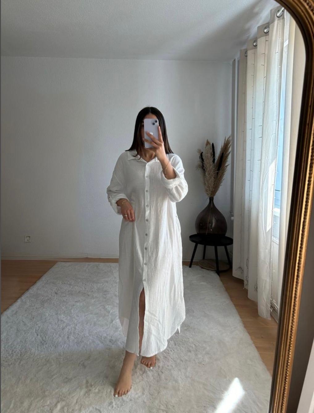 Musselin Kleid
