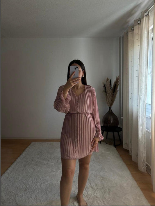 Plissee Kleid Aurora
