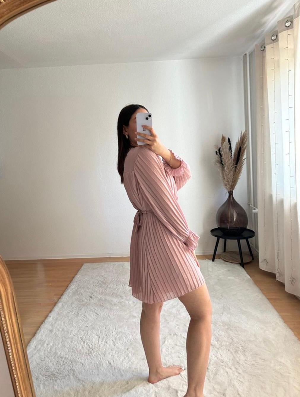 Plissee Kleid Aurora