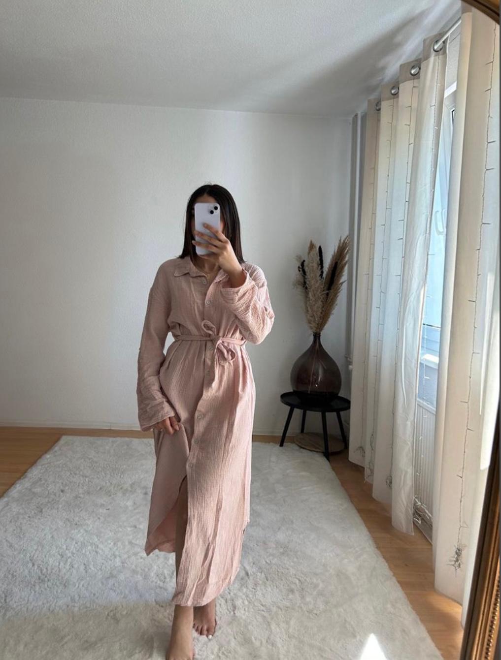 Musselin Kleid