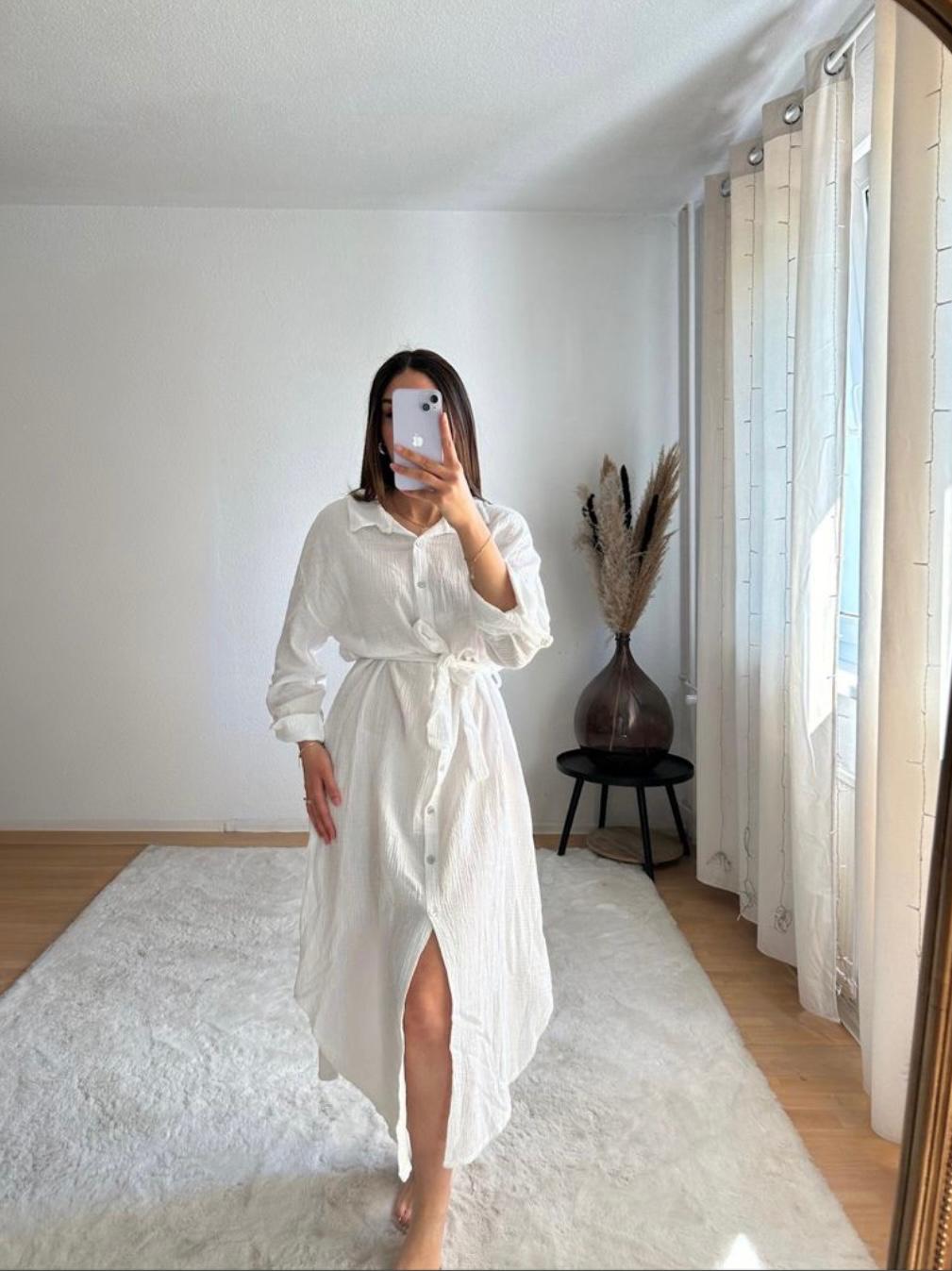 Musselin Kleid